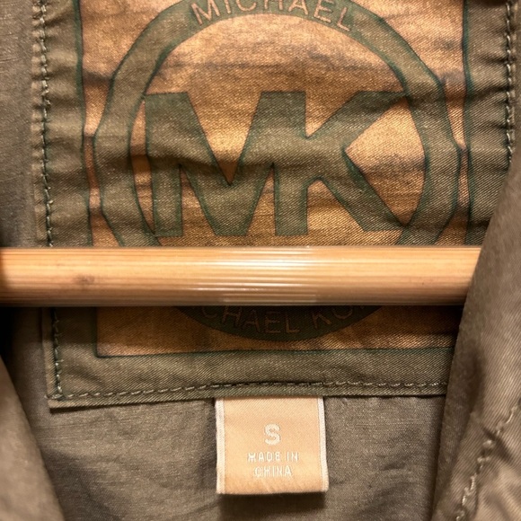 Michael Kors Army Green Lightweight Jacket Sz S - Picture 13 of 13